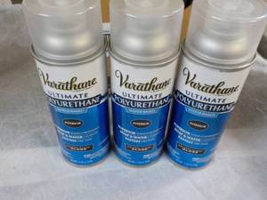 lot 157 image: 3 Varathane 11.25 oz Cans Polyureth...