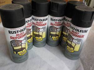 lot 169 image: 6 cans Pust-Oleum Rust Reformer...