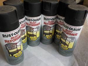 lot 170 image: 6 cans Pust-Oleum Rust Reformer...
