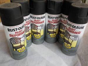 lot 174 image: 6 cans Pust-Oleum Rust Reformer...