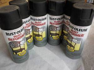 lot 175 image: 6 cans Pust-Oleum Rust Reformer...