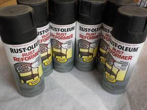 lot 176 image: 6 cans Pust-Oleum Rust Reformer...