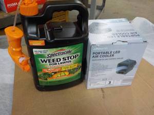 lot 189 image: Partially Full Spectracide Weed Sto...