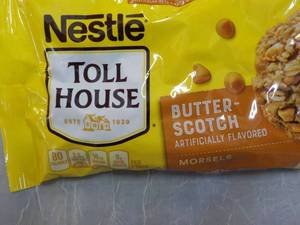 lot 222 image: 5 Bags Butterscotch Morsels - 11 oz...
