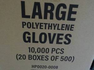 lot 227 image: Case of 10,000 Size Large Single Us...