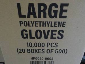 lot 228 image: Case of 10,000 Size Large Single Us...