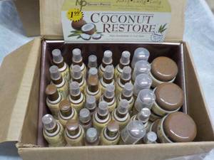 lot 230 image: 37 pc Display Coconut Restore Trail...