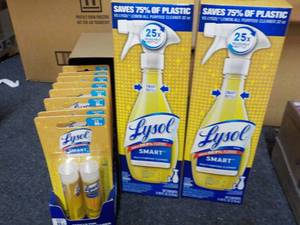 lot 237 image: 2 Lysol Smart Spray Bottles and 16 ...
