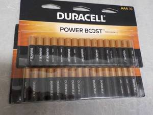 lot 255 image: 32 Duracell AAA Batteries...