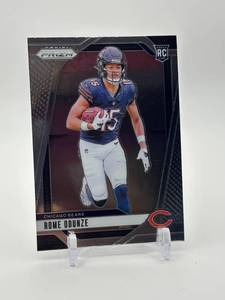 lot 264 image: 2024 Panini Prizm - Rookies Rome Odunze #385 Rookie Card Chicago Bears