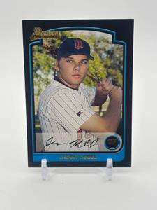lot 323 image: 2003 Bowman - Jason Kubel #246 Rookie Card Minnesota Twins