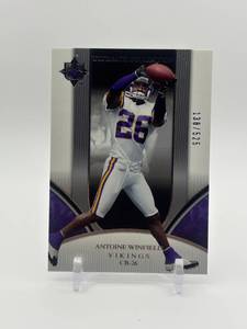 lot 417 image: 2006 Ultimate Collection - Antoine Winfield #d 138525 Minnesota Vikings