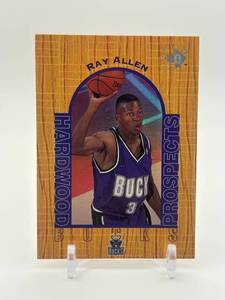 lot 443 image: 1996-97 Upper Deck UD3 - Hardwood Prospects Ray Allen #5 Rookie Card NBA