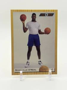 lot 449 image: 1992 Classic Draft Picks Shaquille ONeal Rookie Card Hall of Fame NBA