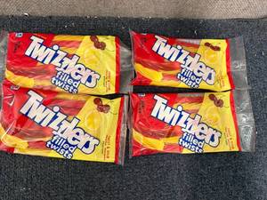 lot 125 image: 4 Bags of Twizzler Filled Twists