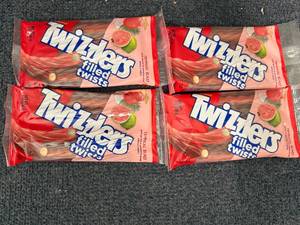 lot 129 image: 4 Bags of Twizzler Filled Twists