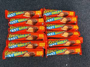 lot 197 image: 12 Reeses Fast Break Bars