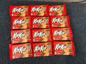 lot 205 image: 12 Kit Kat Chocolate Donut Flavored