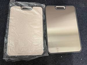 lot 28 image: 2 Double Sided Cutting Boards