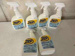 lot 34 image: 6 Bottles of Zep Commercial Disinfectant