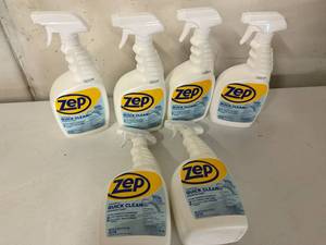 lot 35 image: 6 Bottles of Zep Commercial Disinfectant