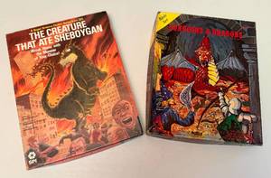 lot 117 image: Dungeons & Dragons Basic Set and The Creature That Ate Sheboygan Games