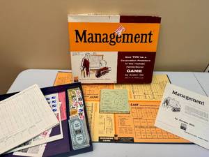 lot 118 image: Foresight Twin Set Table Model and Management Games