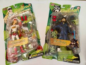 lot 128 image: Graphiti Bluntman Action Figures