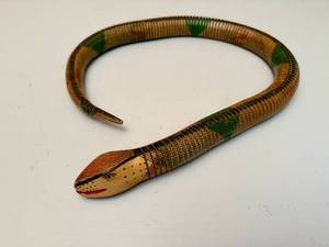 lot 38 image: Articulated Wood Snake