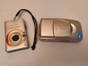 lot 205 image: Canon & Olympus Cameras