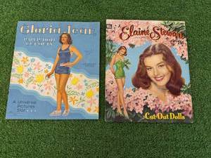 lot 13 image: Gloria Jean & Elaine Stewart Cut-Out Dolls