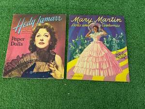 lot 14 image: Hedy Lamarr & Mary Martin Paper Dolls
