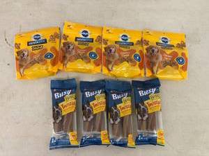 lot 26 image: Dog Dentastix & Chews