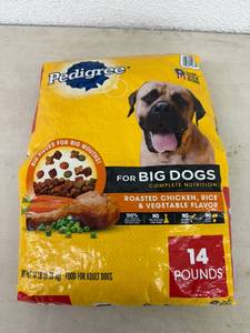 lot 35 image: Pedigree for Big Dogs 14# Bag