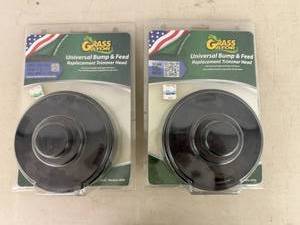 lot 37 image: Grass Gator Universal Bump & Feed Replacement Trimmer Heads