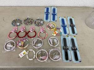 lot 58 image: Keyring Bracelets & Slap Bracelets
