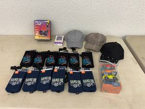 lot 63 image: Caps, Headset, Earbud, DS Lite Holders