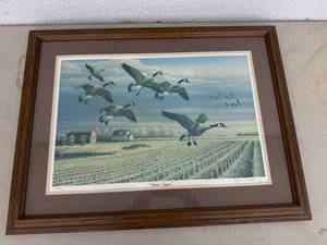 lot 76 image: Autumn Voyagers Artwork by Russ Duerksen 11791400 24 x 32