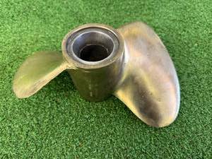 lot 139 image: Vintage Brass Quick Silver Propellor