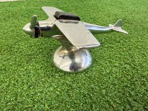 lot 146 image: Vintage 1930s Art Deco Airplane Table Lighter