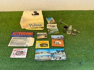lot 151 image: Vintage Lot - Postcards, Bumper Stickers, Photos & Misc