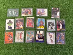 lot 177 image: Basketball Cards - Shaq, Garnett, Barkley, Iverson RC, Kidd & More