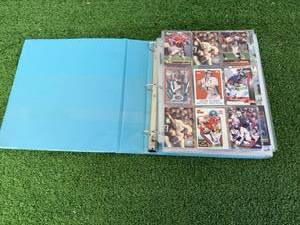 lot 189 image: Binder of Football Cards