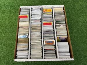 lot 104 image: Box of Sports Cards