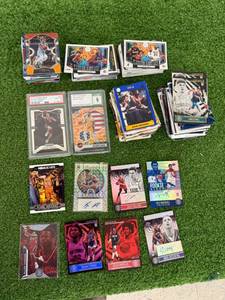 lot 107 image: Basketball Cards Including Autographed & Graded