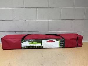 lot 233 image: Quest Q64 10x10 Slant Leg Canopy Red