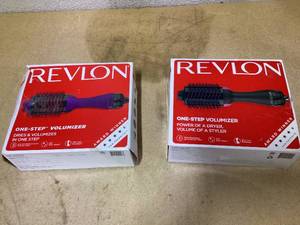 lot 411 image: LOT OF 2 Revlon One Step Volumizer