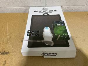 lot 100 image: Golf Daddy - Golf At Home Simulator No Ball Stimulator