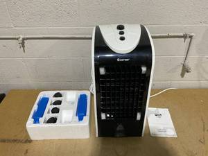 lot 136 image: Costway Evaporative Portable Cooler Fan Anion Humidify