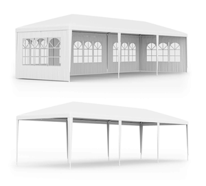 lot 61 image: Costway 10x30 Outdoor Party Wedding Tent Canopy Heavy duty Gazebo